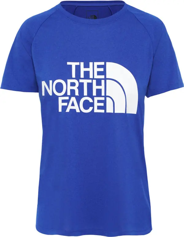The North Face The North Face W Graphic Play Hard slim Fit Tee Žene - Majice The North Face - Plava - NF0A3YHKDW4-S - Size: S