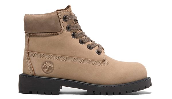 Timberland Timberland 6 In Premium WP Boot Junior Beige Nubuck
