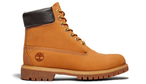 Timberland Timberland 6 Inch Premium Waterproof Warm Lined Wheat Nubuck