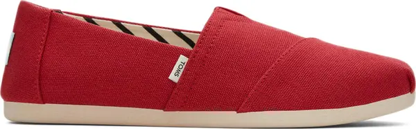 Toms Toms Alpargata Recycled Cotton Canvas Wmn Žene - Tenisice Toms - Crvena - 10017743-3.5 - Size: 3.5