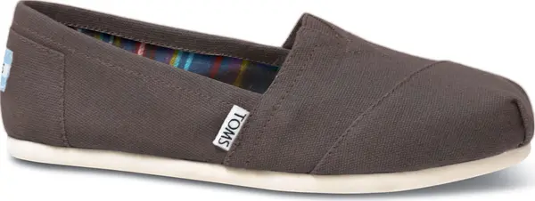 Toms Toms Alpargatas Ash Canvas Žene - Tenisice Toms - Smeđa - 10000871-3.5UK - Size: 3.5