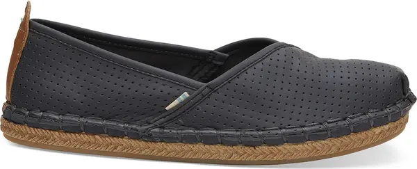 Toms Toms Forged Iron Matte Iridescent Alpargata Žene - Tenisice Toms - Crna - 10013363-3.5 - Size: 3.5