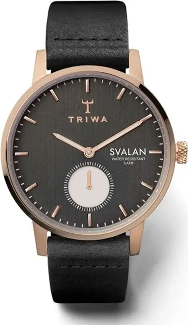 Triwa Triwa Noir Svalan - Black Classic Super Slim Unisex - Satovi Triwa - Crna - SVST101-SS010114-One-size - Size: One size