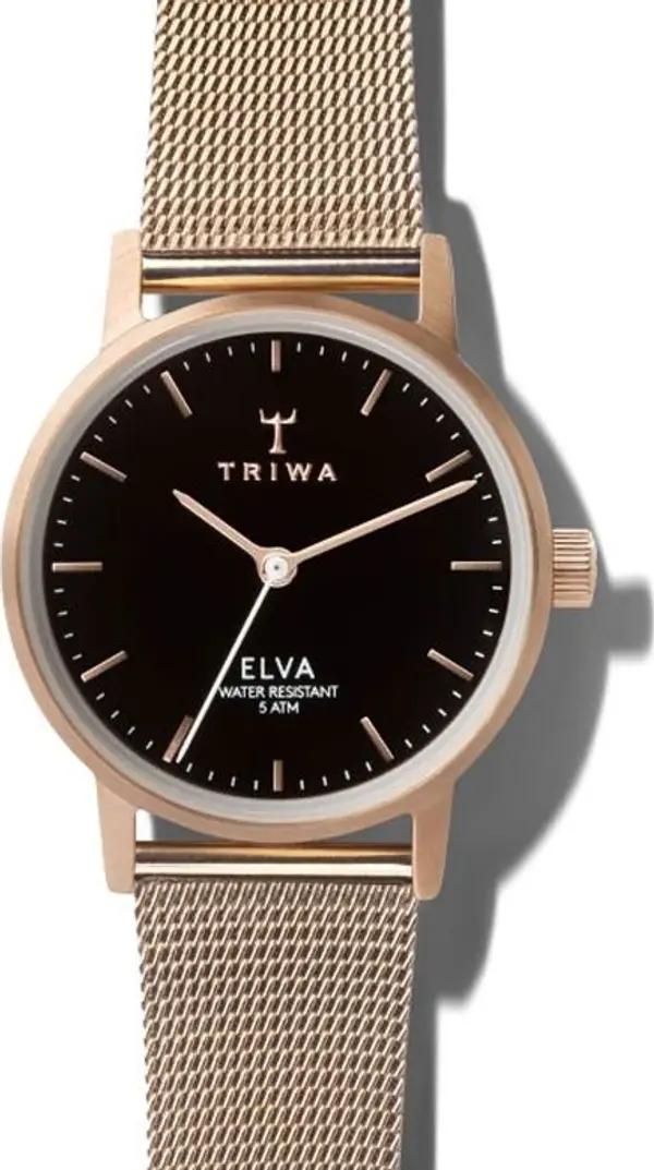 Triwa Triwa Rose Elva - Petite Rose Mesh Unisex - Satovi Triwa - Žuta - ELST102-EM021414-One-size - Size: One size