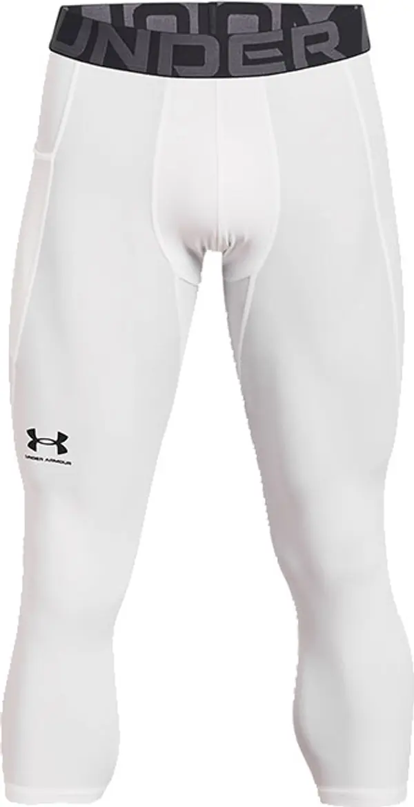 Under Armour Under Armour HG Armour 3/4 Legging Muškarci - Dolje Under Armour - Bijela - 1361588-100-S - Size: S