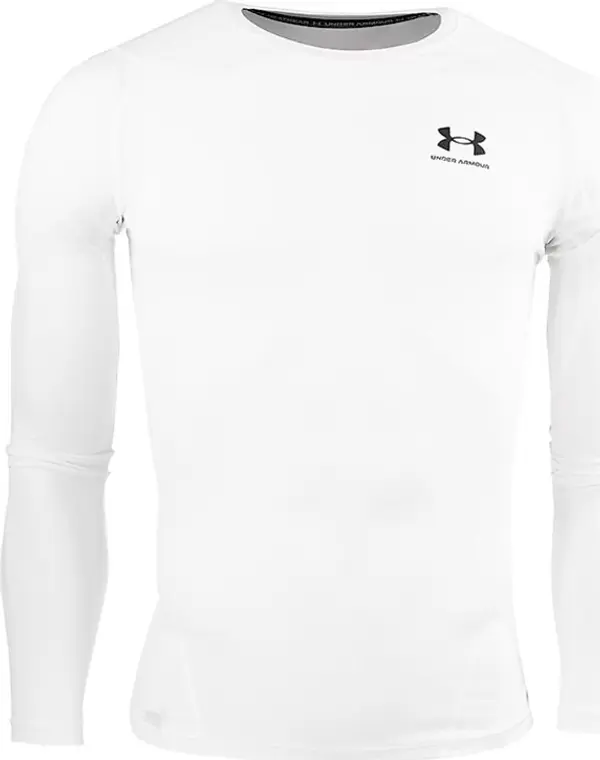 Under Armour Under Armour HG Armour Comp LS Muškarci - Dolje Under Armour - Bijela - 1361524-100-S - Size: S