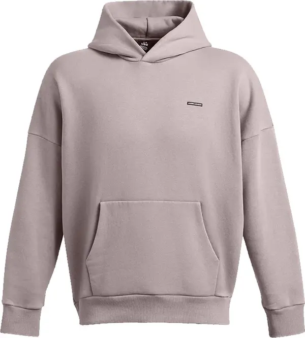 Under Armour Under Armour M Icon Heavyweight Fleece Wash Oversized Hoodie Muškarci - Dukserice i džemperi s kapulja Under Armour - Ljubičasta - 1386552-015-L - Siz
