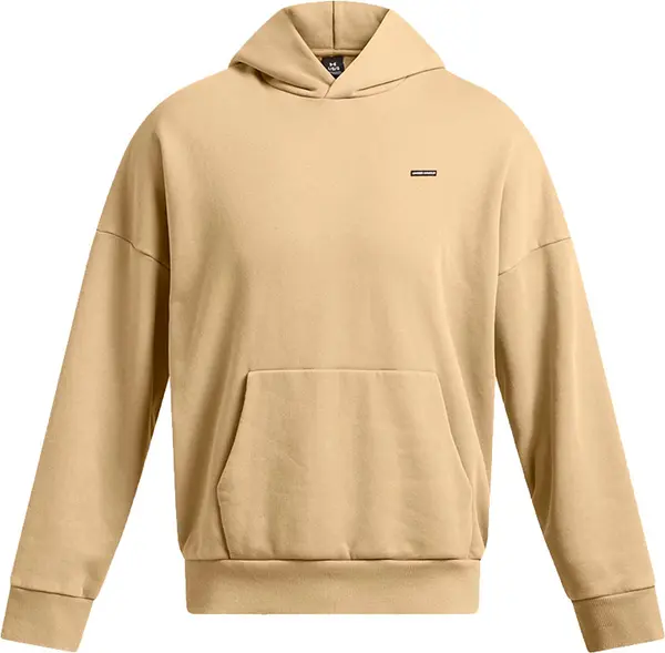 Under Armour Under Armour M Icon Heavyweight Fleece Wash Oversized Hoodie Muškarci - Dukserice i džemperi s kapulja Under Armour - Smeđa - 1386552-263-L - Size: L