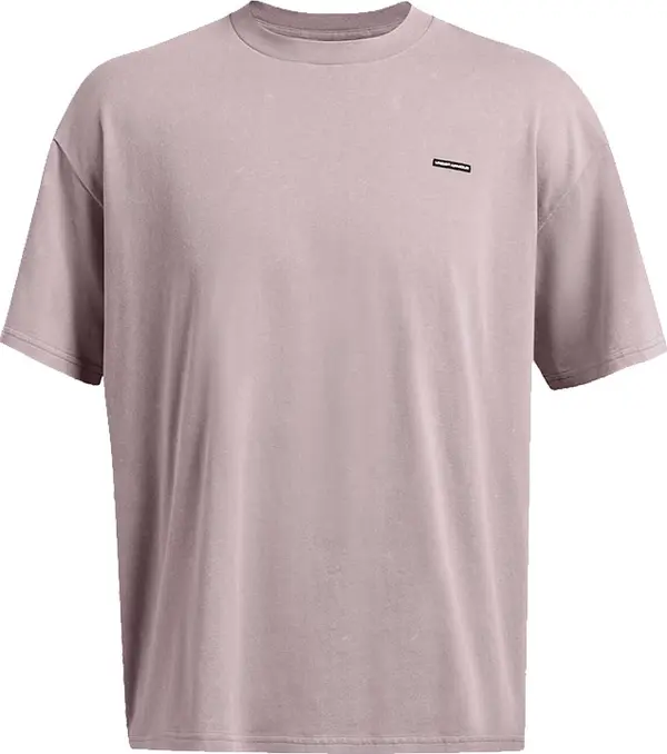 Under Armour Under Armour M Icon Heavyweight Oversized Logo Wash Short Sleeve Muškarci - Majice Under Armour - Ljubičasta - 1389147-015-XL - Size: XL