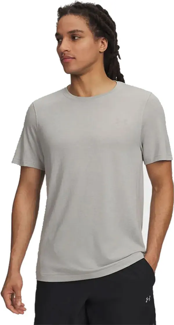 Under Armour Under Armour UA Wool Run SS Muškarci - Majice Under Armour - Siva - 6009520-069-M - Size: M