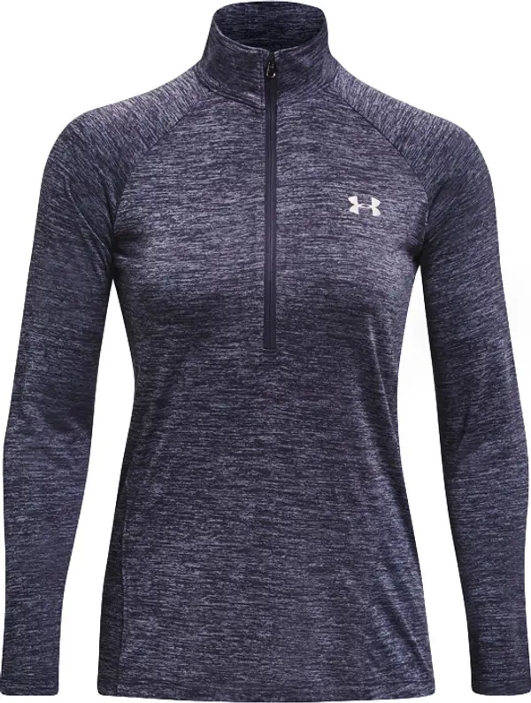 Under Armour Under Armour W Tech Twist ½ Zip Žene - Dukserice i džemperi s kapulja Under Armour - Ljubičasta - 1320128-558-XS - Size: XS