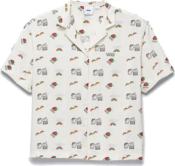 Vans Vans Anaheim Sidewall Buttondown Top Žene - košulja Vans - Bijela - VN00039P3KS-XS - Size: XS