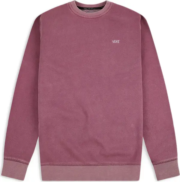 Vans Vans ComfyCush Washed Crewneck Muškarci - Dukserice i džemperi s kapulja Vans - Burgundac - VN00062TFWA1-S - Size: S