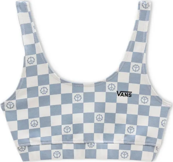 Vans Vans Flying Print Top Žene - Dolje Vans - Plava - VN0A7PNDBD2-S - Size: S