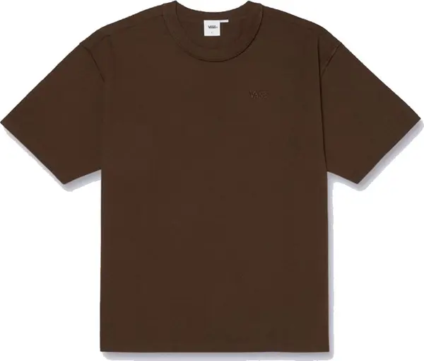 Vans Vans LX Premium SS Tshirt Demitasse Muškarci - Majice Vans - Smeđa - VN000GBY3N1-S - Size: S