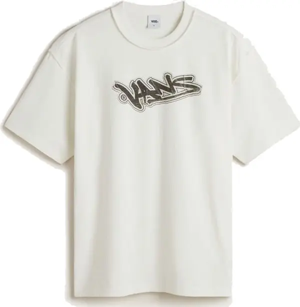 Vans Vans LX Slap SS Tee Marshmallow Muškarci - Majice Vans - Bijela - VN000MGUFS8-XL - Size: XL