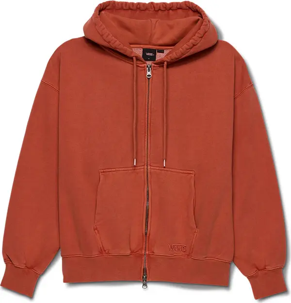 Vans Vans LX Zip Hoodie Muškarci - Dukserice i džemperi s kapulja Vans - Narančasta - VN000P98Y7X-S - Size: S