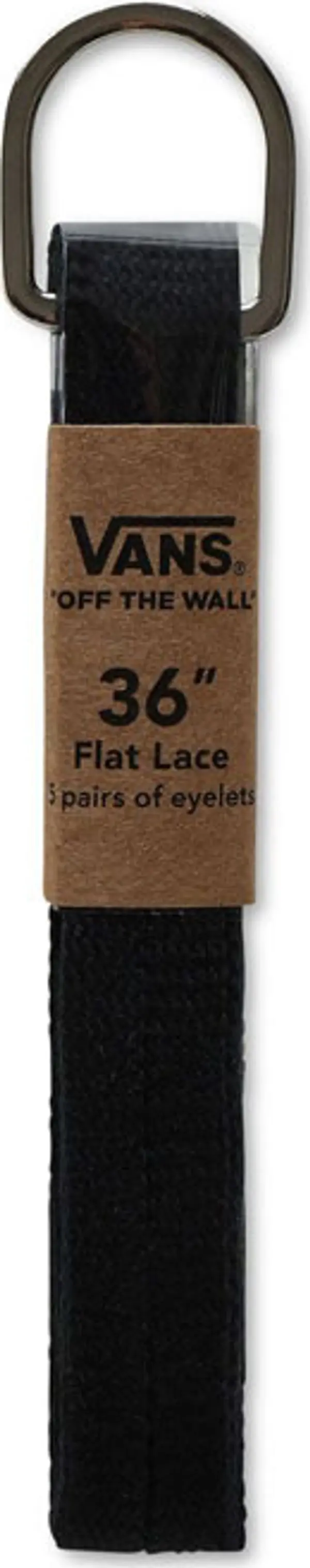 Vans Vans MN Laces Black 36" Unisex - Kočnice Vans - Crna - VN000XZYBLK-One-size - Size: One size