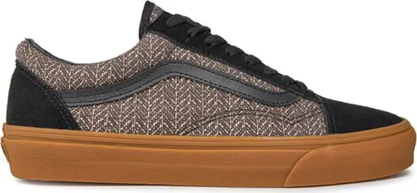 Vans Vans Old Skool Herringbone Black/Brown Muškarci - Tenisice Vans - Crna - VN000CP5YS81-7 - Size: 7