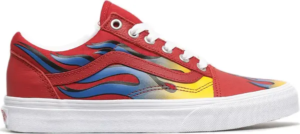 Vans Vans Old Skool Racer Red Unisex - Tenisice Vans - Velikobojan - VN0A3WKT4RQ-5.5 - Size: 5.5