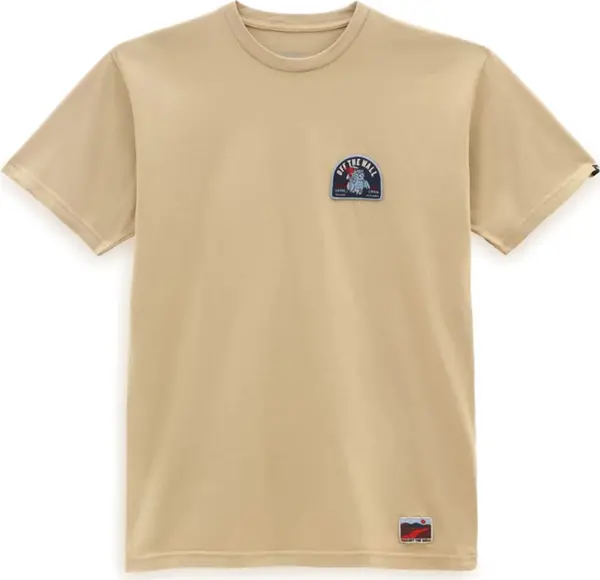 Vans Vans Outdoor Club T-Shirt Unisex - Majice Vans - Svijetlo smeđa - VN0000M5YUU-M - Size: M