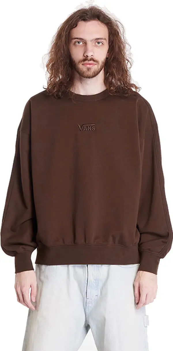 Vans Vans Premium Crew Fleece Demitasse Muškarci - Dukserice i džemperi s kapulja Vans - Smeđa - VN000GBW3N1-S - Size: S