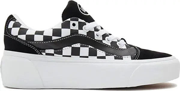 Vans Vans Shape Ni Checkerboard Unisex - Tenisice Vans - Crna - VN0A4UVLA0X-4 - Size: 4