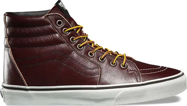 Vans Vans SK8-Hi Ground Breakers Rum Raisin Unisex - Tenisice Vans - Burgundac - VA38GEOE5-3.5UK - Size: 3.5