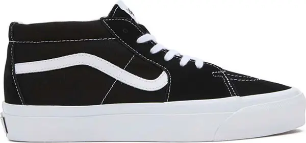 Vans Vans Sk8-Mid Reissue 83 LX Black White Muškarci - Tenisice Vans - Crna - VN000CQQBA2-9.5 - Size: 9.5