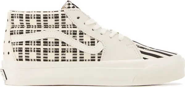 Vans Vans Sk8-Mid Reissue 83 LX Patt Unisex - Tenisice Vans - Bijela - VN000CQQFS8-10.5 - Size: 10.5