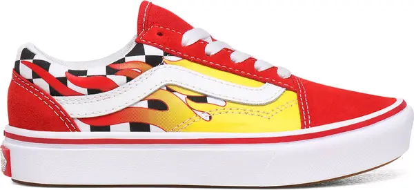 Vans Vans Uy Comfycush Old Skool (Flame) Kids Djeca - Tenisice Vans - Velikobojan - VN0A4U1QXWC-10.5 - Size: 10.5