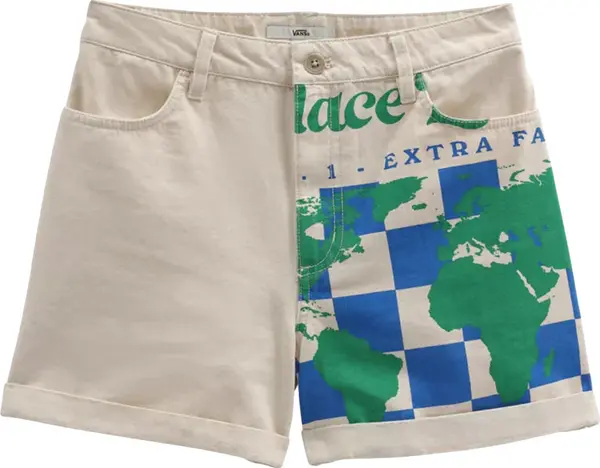 Vans Vans W Eco Positivity Shorts Žene - Kratke hlače Vans - Bijela - VN0A5LHZ7VJ-25 - Size: 25