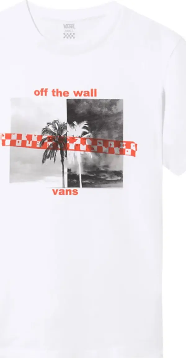 Vans Vans Wm Highlighter White Žene - Majice Vans - Bijela - VN0A4DO9WHT-XS - Size: XS
