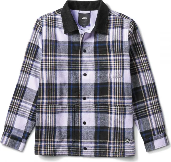 Vans Vans X Anderson Paak Plaid Reversible chore coat MN Muškarci - košulja Vans - Plava - VN0A5FFT4481-S - Size: S