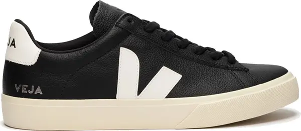 Veja Veja CAMPO CHROMEFREE LEATHER Black White Žene - Tenisice Veja - Crna - CP0501215A-3 - Size: 3