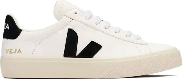 Veja Veja Campo Chromefree Leather White Black Žene - Tenisice Veja - Bijela - CP0501537A-3 - Size: 3