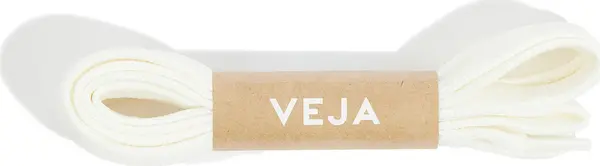 Veja Veja Laces Bold Rec Pol Eggshell Unisex - Kočnice Veja - Krem - LD3721162D-125cm - Size: 125cm