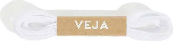 Veja Veja Laces Canvas White Unisex - Kočnice Veja - Bijela - LA01WHI01D-125cm - Size: 125cm