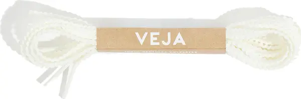 Veja Veja Laces Crante Rec Pol Eggshell Unisex - Kočnice Veja - Krem - LC3721150D-125cm - Size: 125cm