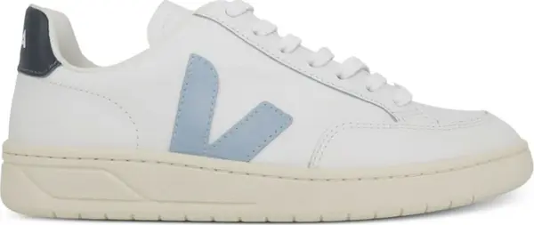 Veja Veja V-12 Leather White Steel Nautico Žene - Tenisice Veja - Bijela - XD0203302A-3 - Size: 3