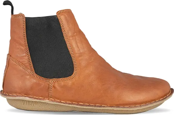 VIBAe VIBAe HELSINKI Leather Cognac Brown Shearling Unisex - Cipele VIBAe - Smeđa - HELRLCBCSH-4 - Size: 4