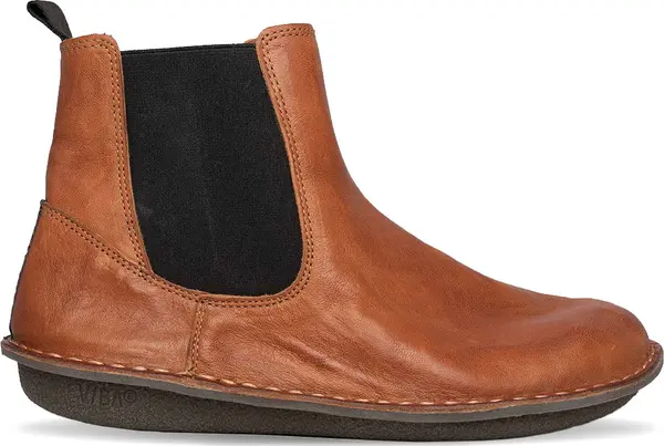 VIBAe VIBAe HELSINKI Leather Cognac Brown Unisex - Cipele VIBAe - Smeđa - HELRLCBC-8 - Size: 8