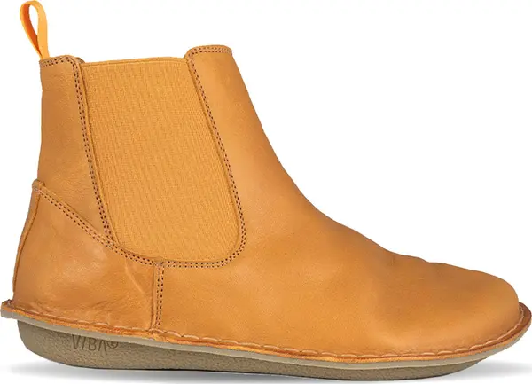 VIBAe VIBAe HELSINKI Leather Sunflower Yellow Unisex - Cipele VIBAe - Žuta - HELRLSY-5 - Size: 5