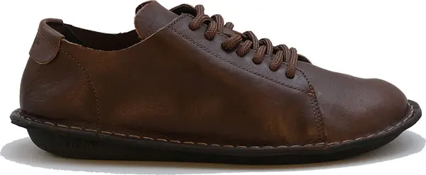 VIBAe VIBAe LISBOA Leather Cocoa Brown Unisex - Cipele VIBAe - Smeđa - LISRLCOBB-6 - Size: 6