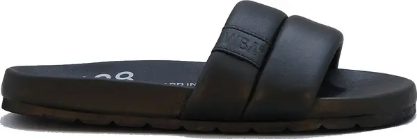 VIBAe VIBAe PORTO Leather Preto Black Unisex - Sandale VIBAe - Crna - PORTOLPB-5 - Size: 5