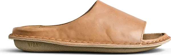 VIBAe VIBAe SAINT TROPEZ Leather Fawn Tan Unisex - Sandale VIBAe - Smeđa - STROPEZLFT-3 - Size: 3