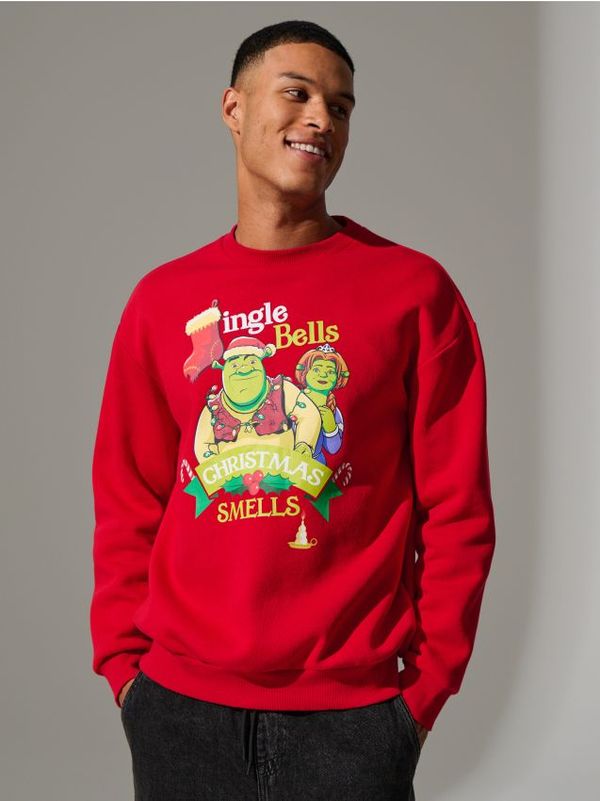 Sinsay Sinsay - Božićni gornji dio trenirke Shrek