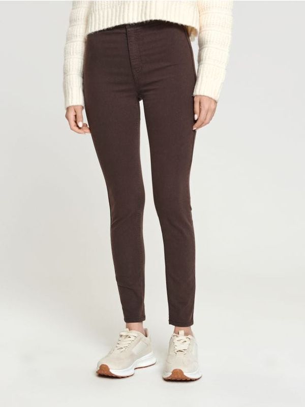 Sinsay Sinsay - High waist skinny jegging hlače