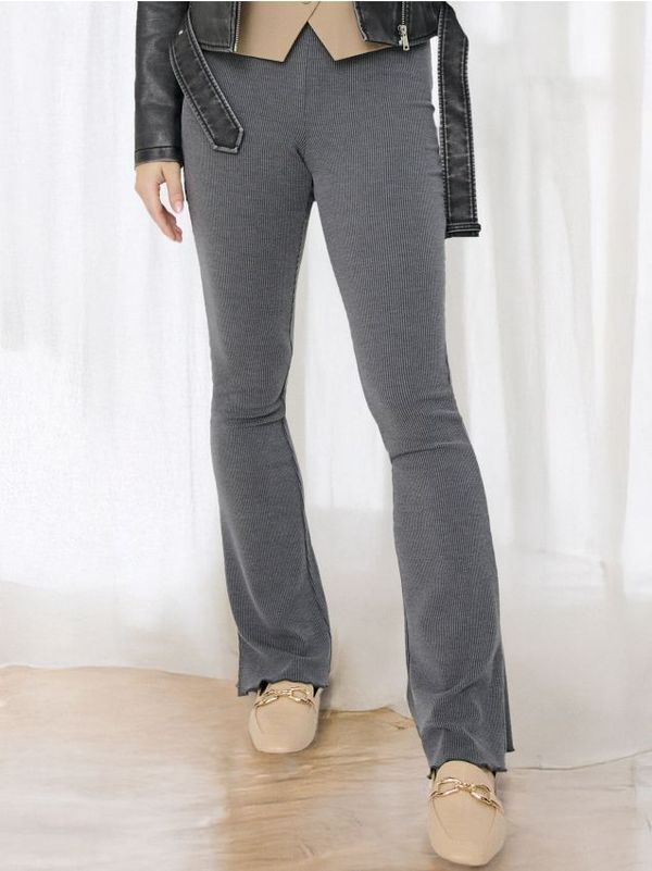 Sinsay Sinsay - Hlače na trapez s visokim strukom