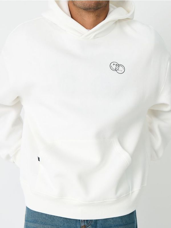 Sinsay Sinsay - Hoodie s tiskom Smiley World